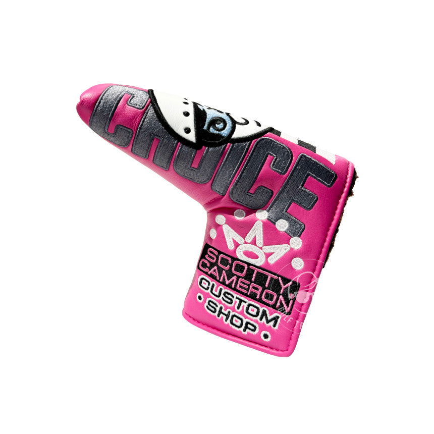 Scotty Cameron Putter Cover Johnny Racer Champions Pink 3