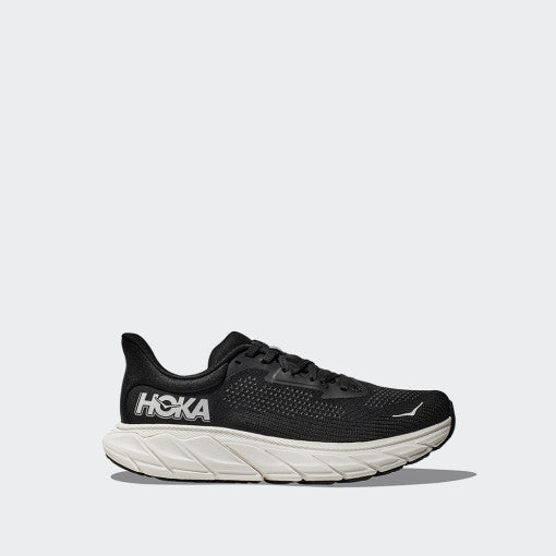 Hoka Men Arahi 7 Wide 1147870-BWHT Shoes Sneakers Black