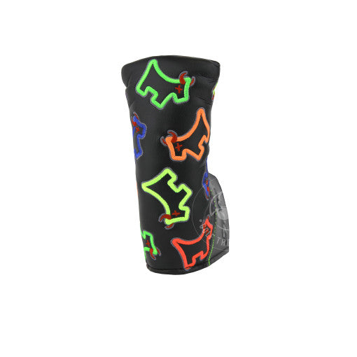 Scotty Cameron Putter Cover Neon Dancing Junk yard Dog Patchwork