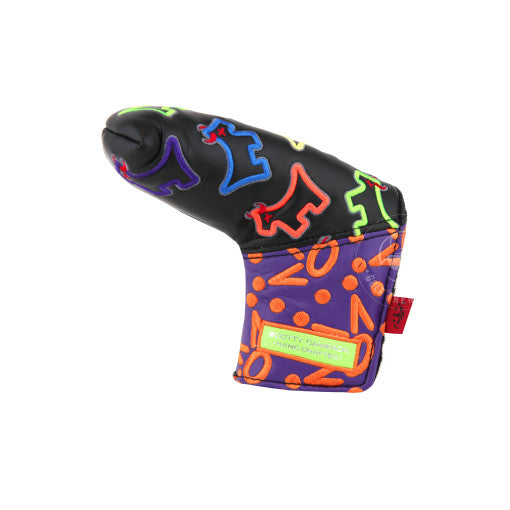 Scotty Cameron Putter Cover Neon Dancing Junk yard Dog Patchwork 4