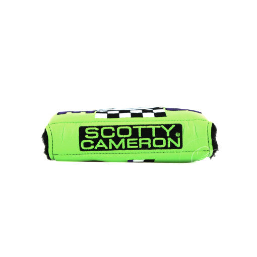 Scotty Cameron Putter Cover Johnny Racer Champions Lime Square Mallet 3