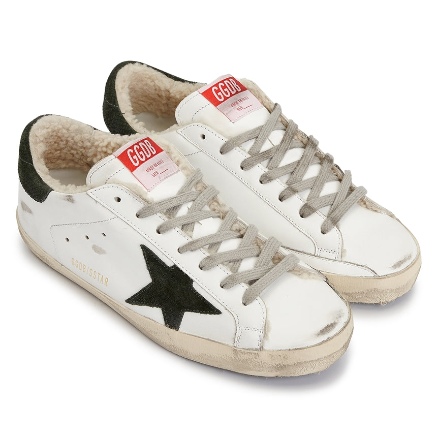 Golden Goose Men's Superstar Python Sneakers GMF00101 F002035 10770 2