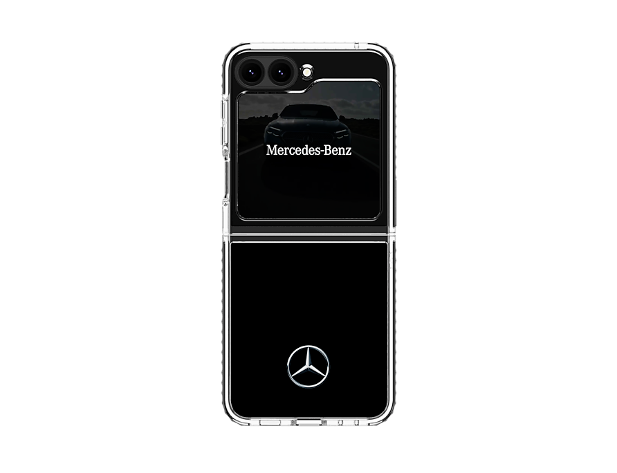 Samsung Galaxy Z Flip 5 Phone Benz Suit Case with Flip Suit Card