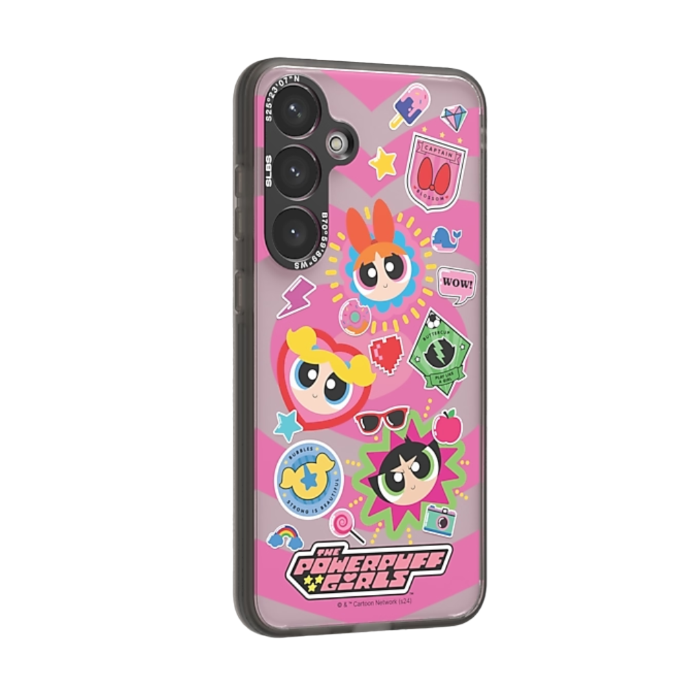 Samsung Galaxy S24+ Phone Case The Powerpuff Girls Impression Pink New Jeans