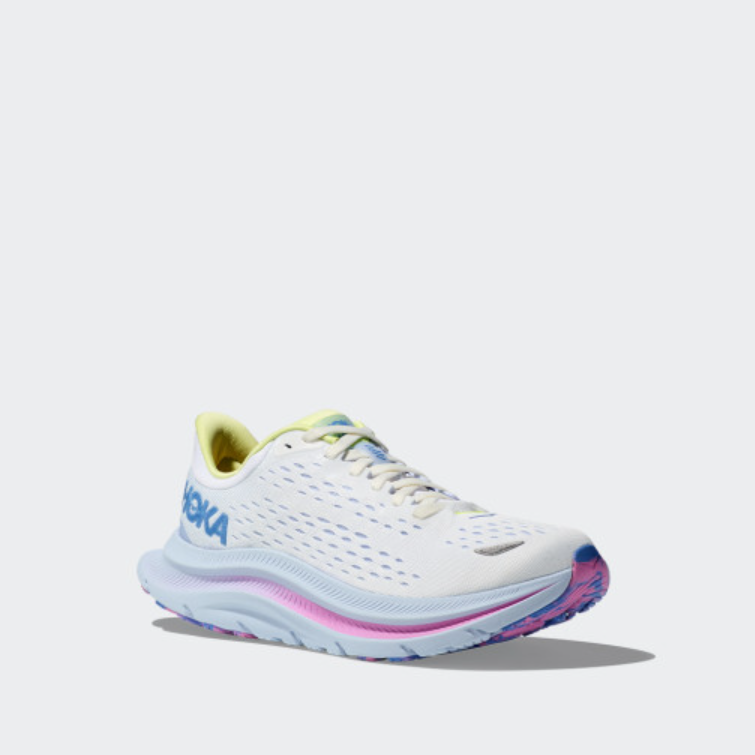 Hoka Kawana 1123164-WIWT Shoes Women Sneakers White Pink