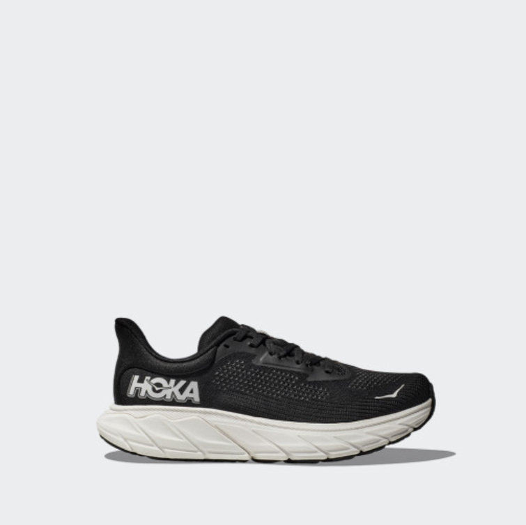 Hoka Arahi 7 1147890-BWHT Shoes Women Sneakers Black White