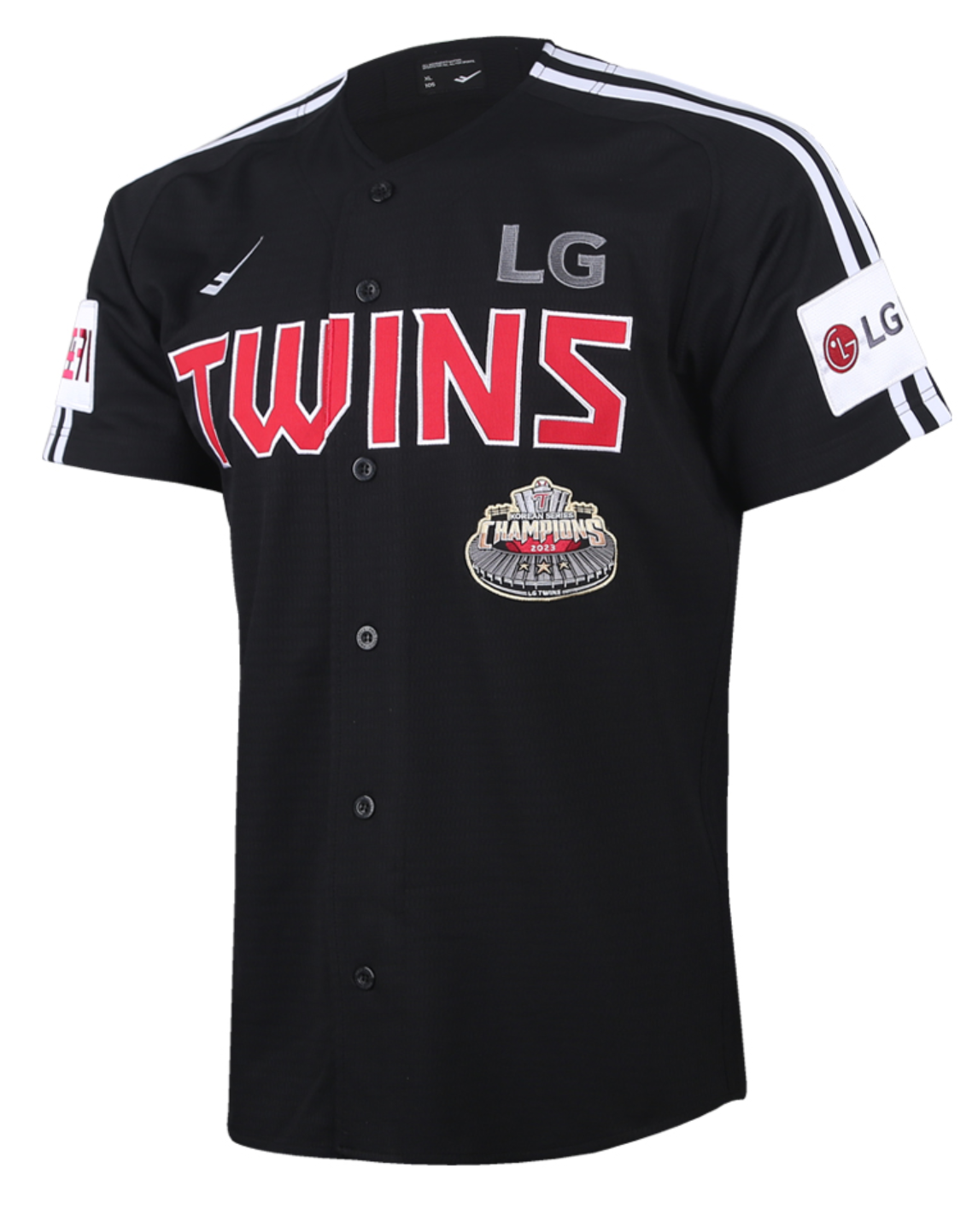 Baseball 2024 LG TWINS Authentic Black Uniform