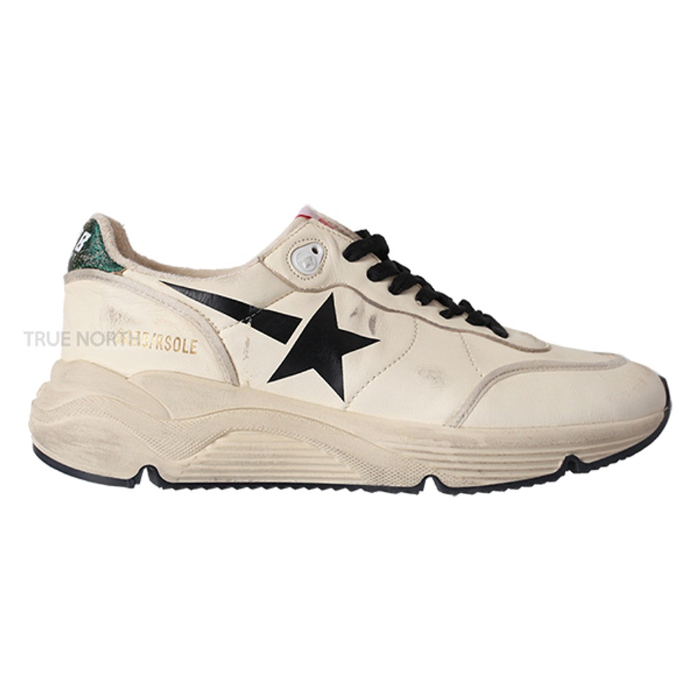 Golden Goose Men's Full Quarter Running Sneakers Beige