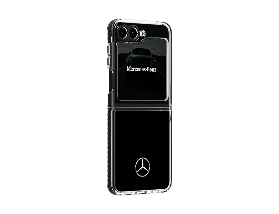 Samsung Galaxy Z Flip 5 Phone Benz Suit Case with Flip Suit Card