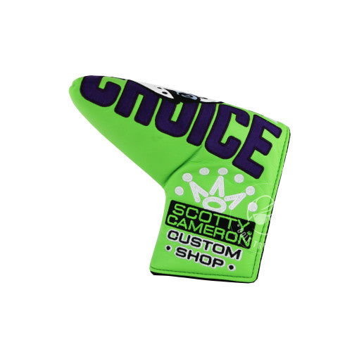 Scotty Cameron Putter Cover Johnny Racer Champions Lime Mid Mallet 3