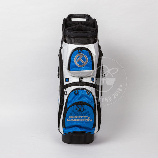 Scotty Cameron 2019 M&amp;G Turbo Blue Cart Bag 2