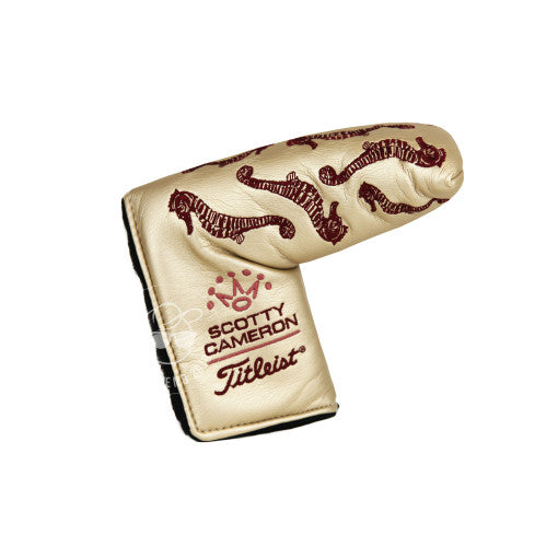 Scotty Cameron Putter Cover M&G Sea Horse Gold 3