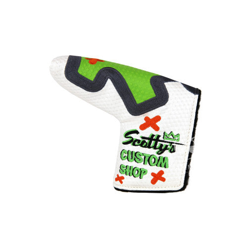 Scotty Cameron Putter Cover 2011 Junkyard Dog Lime 2