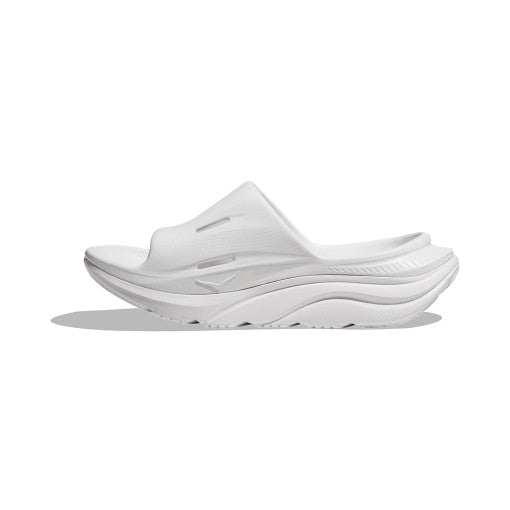 Hoka Ora Slide Recovery Slide 3 1135061-WWH Shoes Sneakers White 5