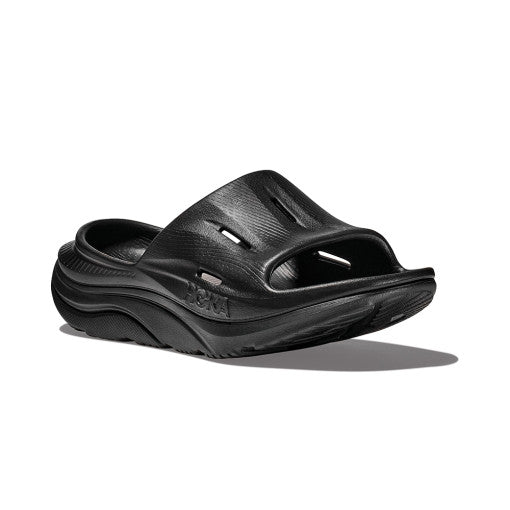 Hoka Ora Slide Recovery Slide 3 1135061-BBLC Shoes Sneakers Black 2