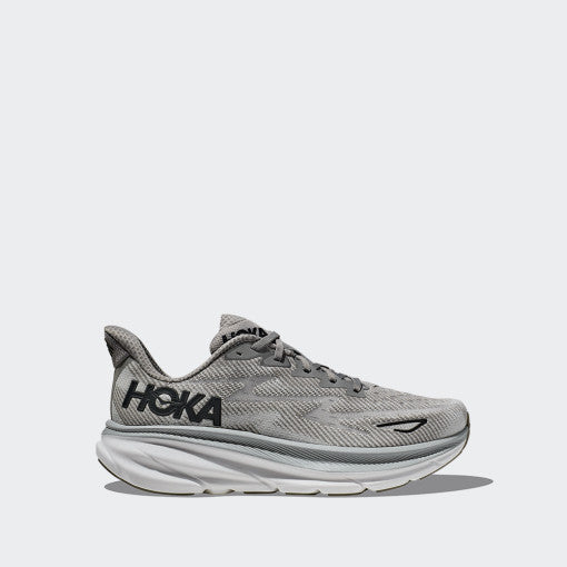 Hoka Clifton 9 Wide 1132210-HMBC Men Shoes Sneakers Gray