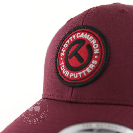 Scotty Cameron USA Circle T Red Burgundy Snapback Hat 3