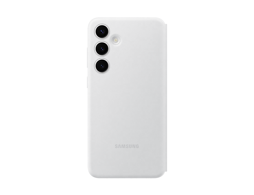 Samsung Galaxy S24 Phone Smart View Wallet Case White Color2