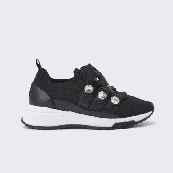 SUECOMMA BONNIE Cubic point sneakers(black)  DG4DS24004BLK