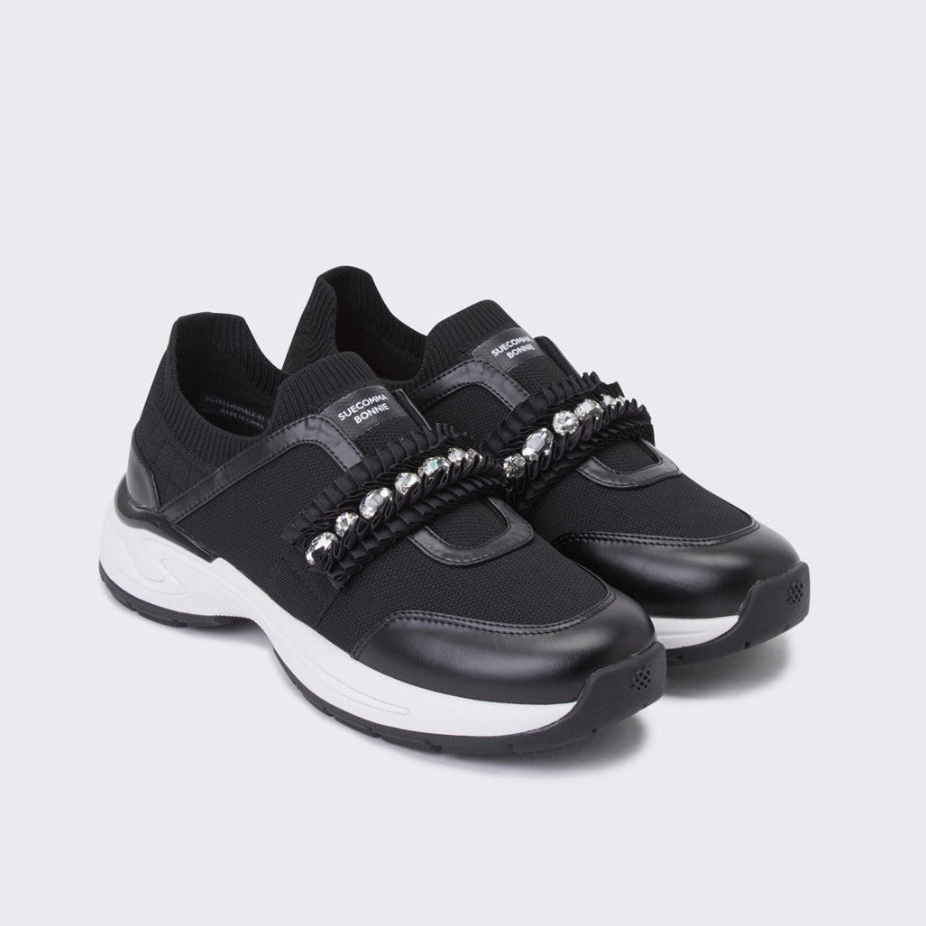 SUECOMMA BONNIE Gladys kint sneakers(black)  DG4DS24005BLK 2