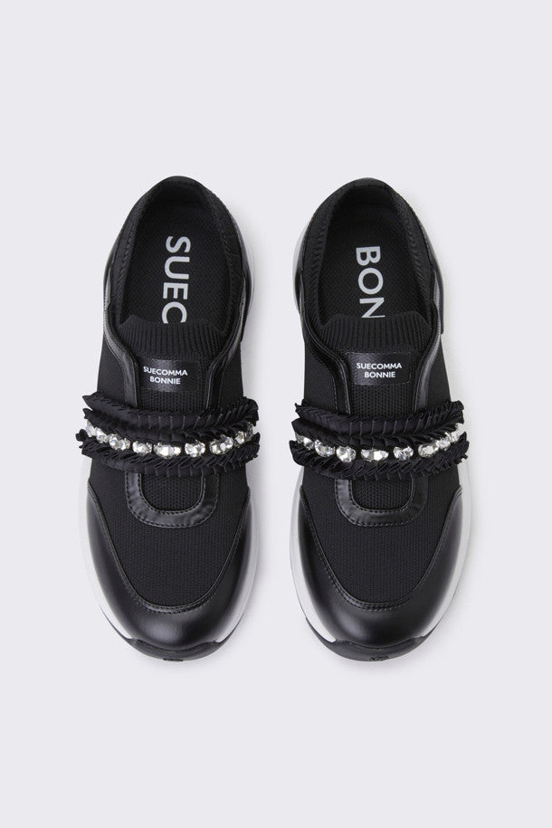 SUECOMMA BONNIE Gladys kint sneakers(black)  DG4DS24005BLK