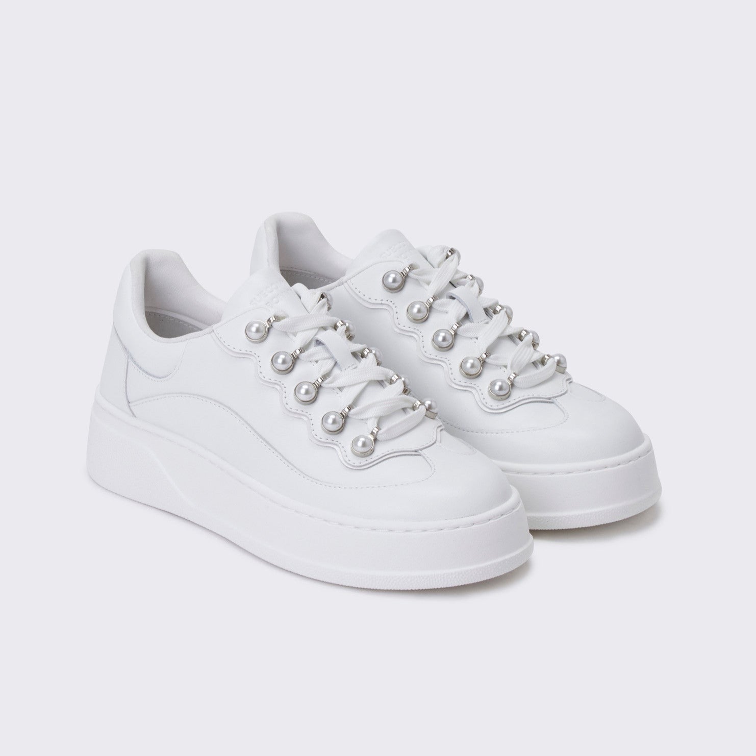 SUECOMMA BONNIE Wave cushion sneakers(white)  DG4DS24008WHT 2