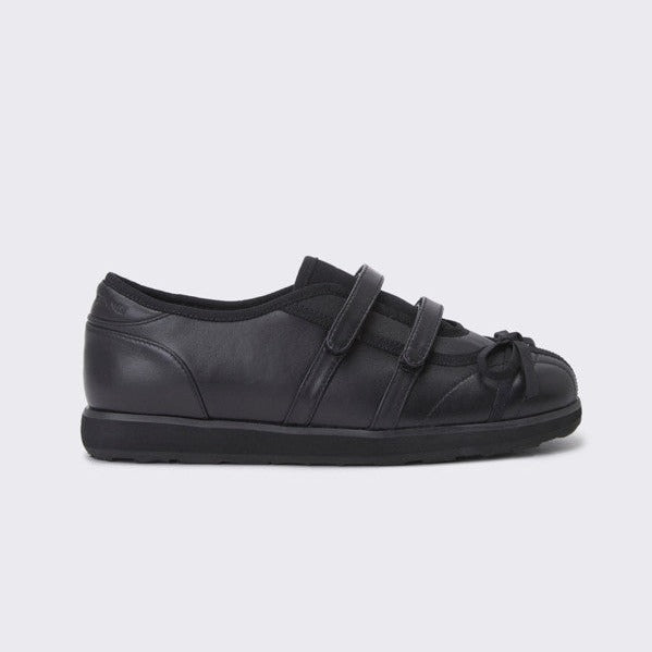 SUECOMMA BONNIE Flat strap sneakers(black)  DG4DS24012BLK