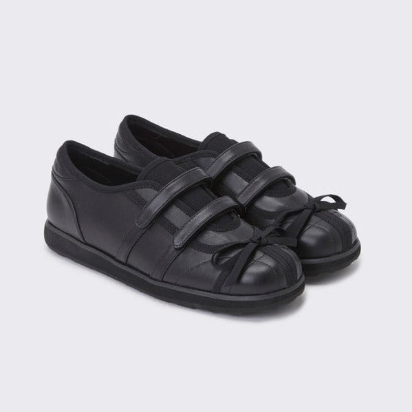 SUECOMMA BONNIE Flat strap sneakers(black)  DG4DS24012BLK 2