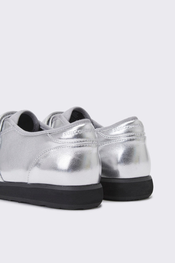 SUECOMMA BONNIE Flat strap sneakers(silver)  DG4DS24012SVX 5