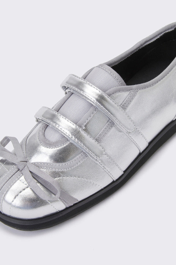 SUECOMMA BONNIE Flat strap sneakers(silver)  DG4DS24012SVX 6