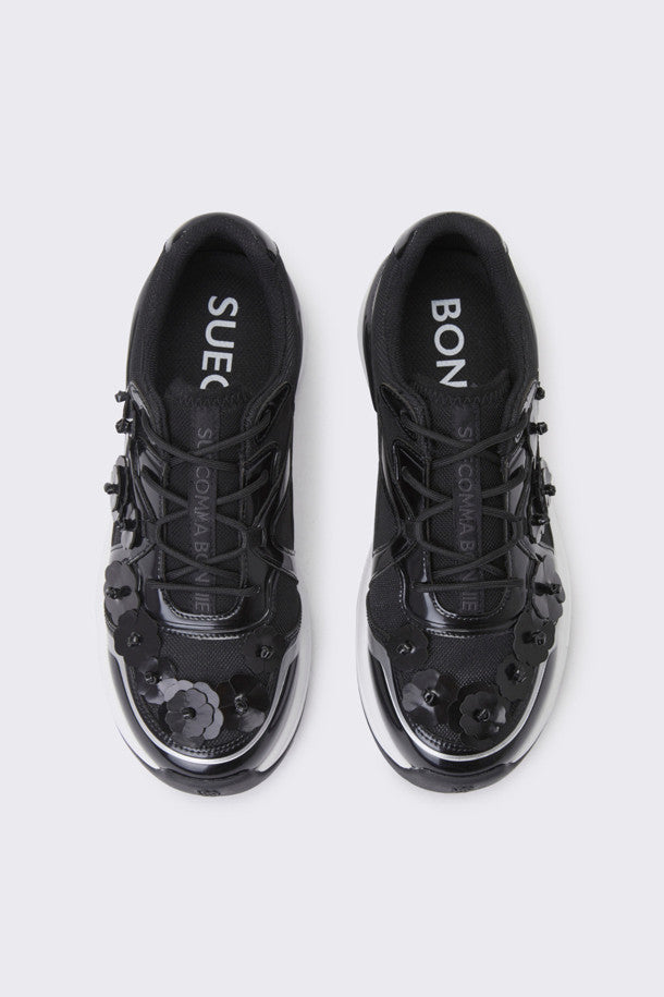 SUECOMMA BONNIE Fleur24 sneakers(black)  DG4DS24013BLK 3