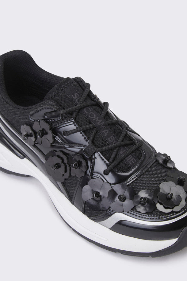 SUECOMMA BONNIE Fleur24 sneakers(black)  DG4DS24013BLK 6