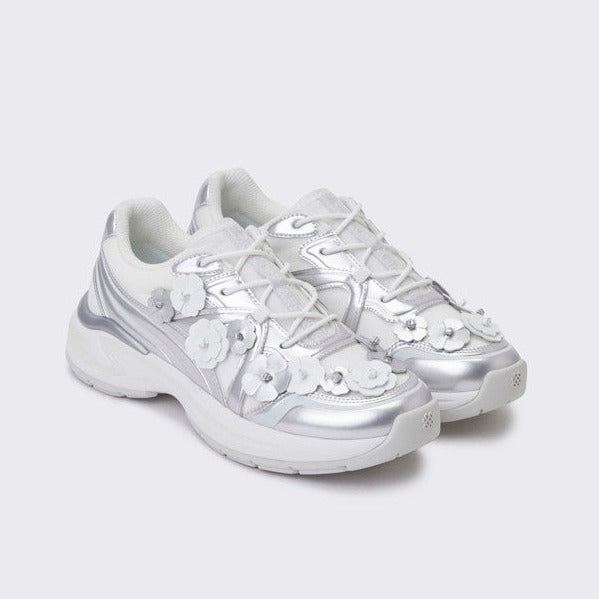 SUECOMMA BONNIE Fleur24 sneakers(white)  DG4DS24013WHT 2