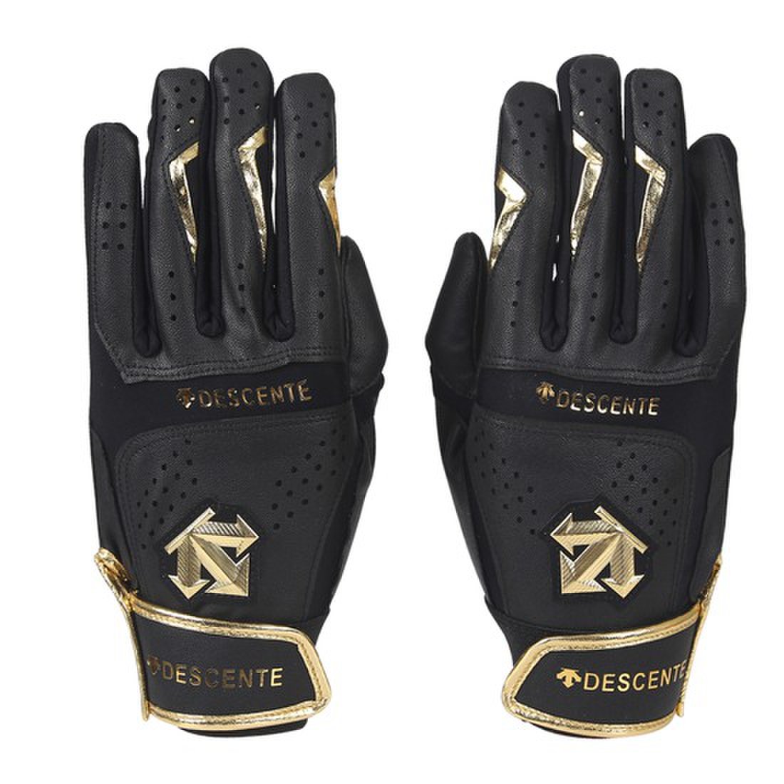 Descente Batting Gloves (Black)