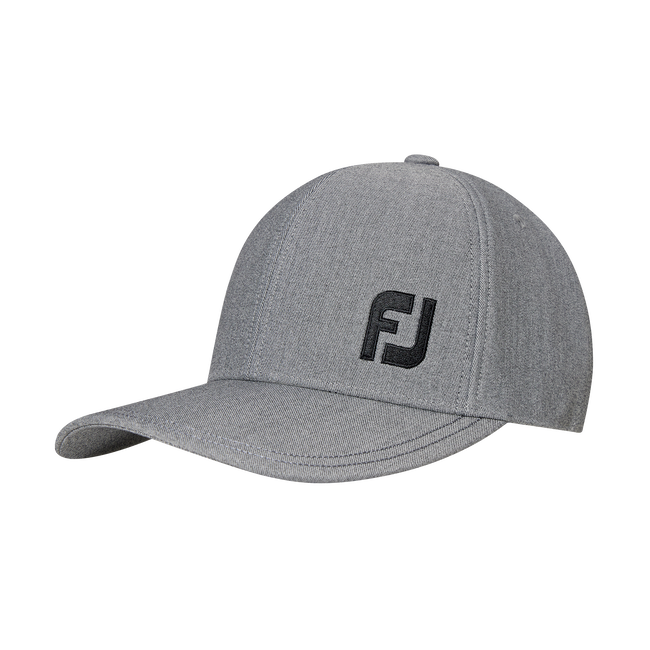 Footjoy Men Golf Gear Marker Cap #35982 Melange Grey 