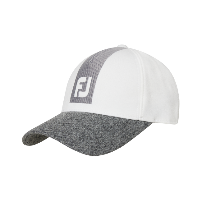 Footjoy Men Golf Gear FJ Bar Cap #35995 White