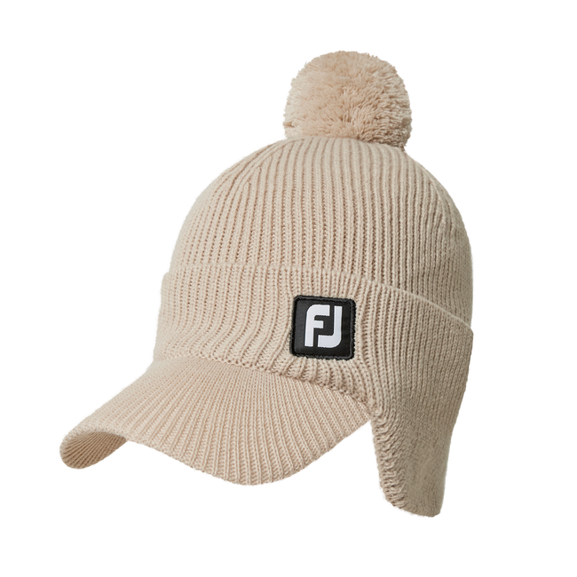 Footjoy Men Golf Gear Beanie Cap #36108 Sand