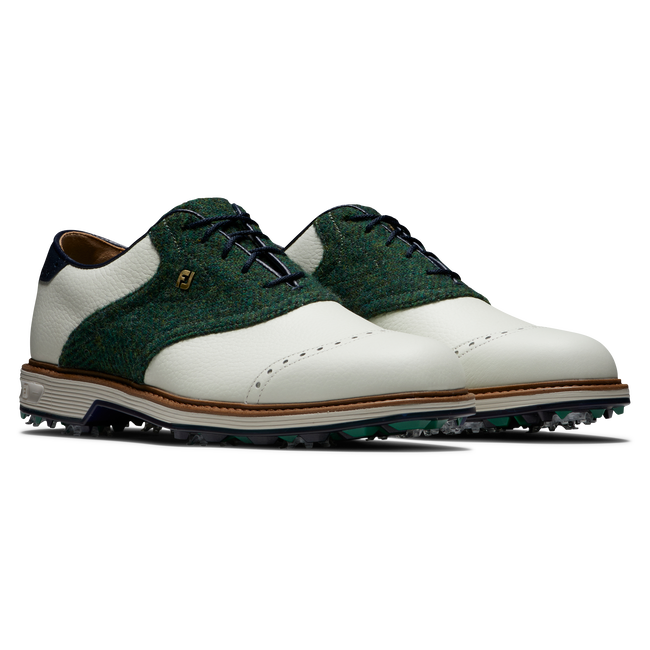 Footjoy Men Golf Shoes Premiere Series Harris Tweed Hoylake Wilcox #54521 Wide4