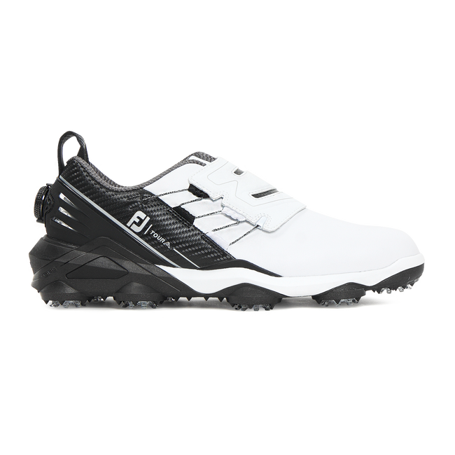 Footjoy Men Golf Shoes Tour Alpha Carbon BOA #55527 Wide