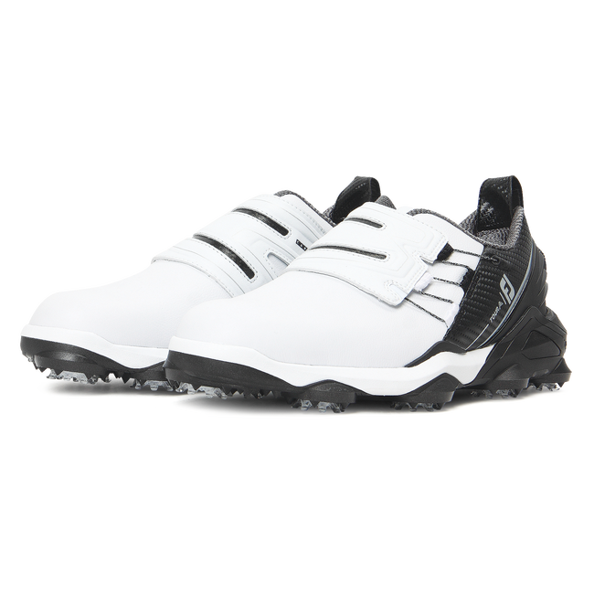 Footjoy Men Golf Shoes Tour Alpha Carbon BOA #55527 Wide 3