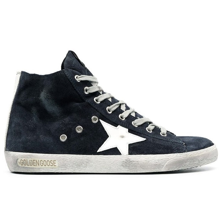 Golden Goose Men's Francy White Star Sneakers GMF00113 F000322 50517