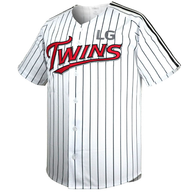 KBO 2023 LG Twins Retro Baseball Jersey Home White 2