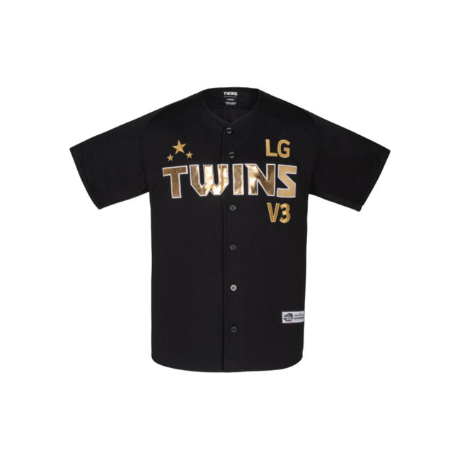 KBO 2023 LG Twins Unified Winner Baseball Jersey Black