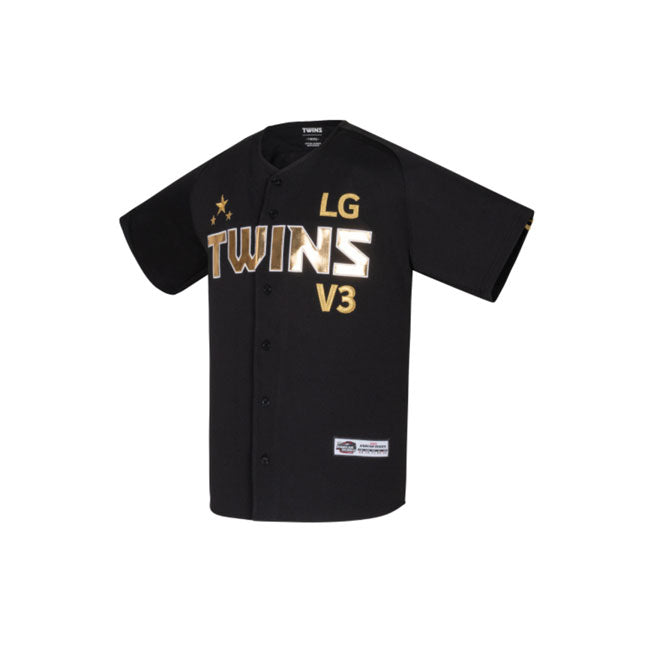 KBO 2023 LG Twins Unified Winner Baseball Jersey Black 2