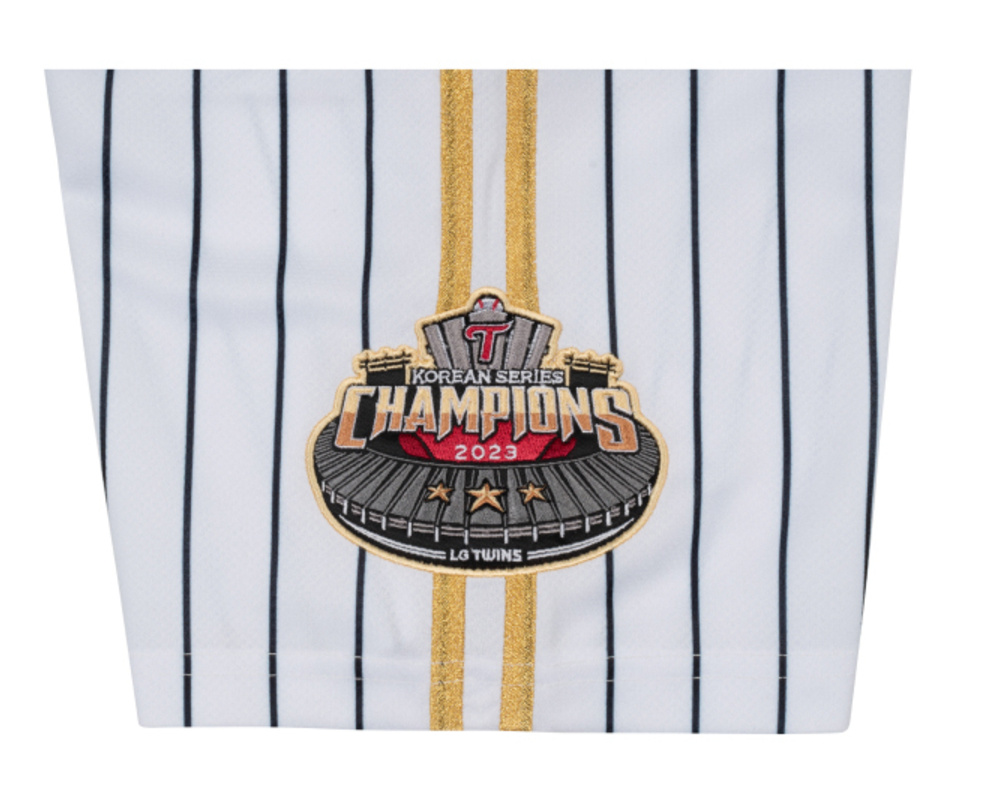 KBO 2023 LG Twins Unified Winner Baseball Jersey Home White 4