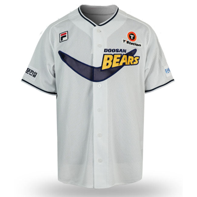 KBO Doosan Bears Fila 30th Anniversary Legend Classic Authentic Baseball Jersey