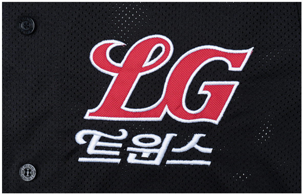 KBO LG Twins Classic Baseball Jersey Black 3