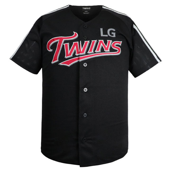 KBO LG Twins Retro Baseball Jersey Black