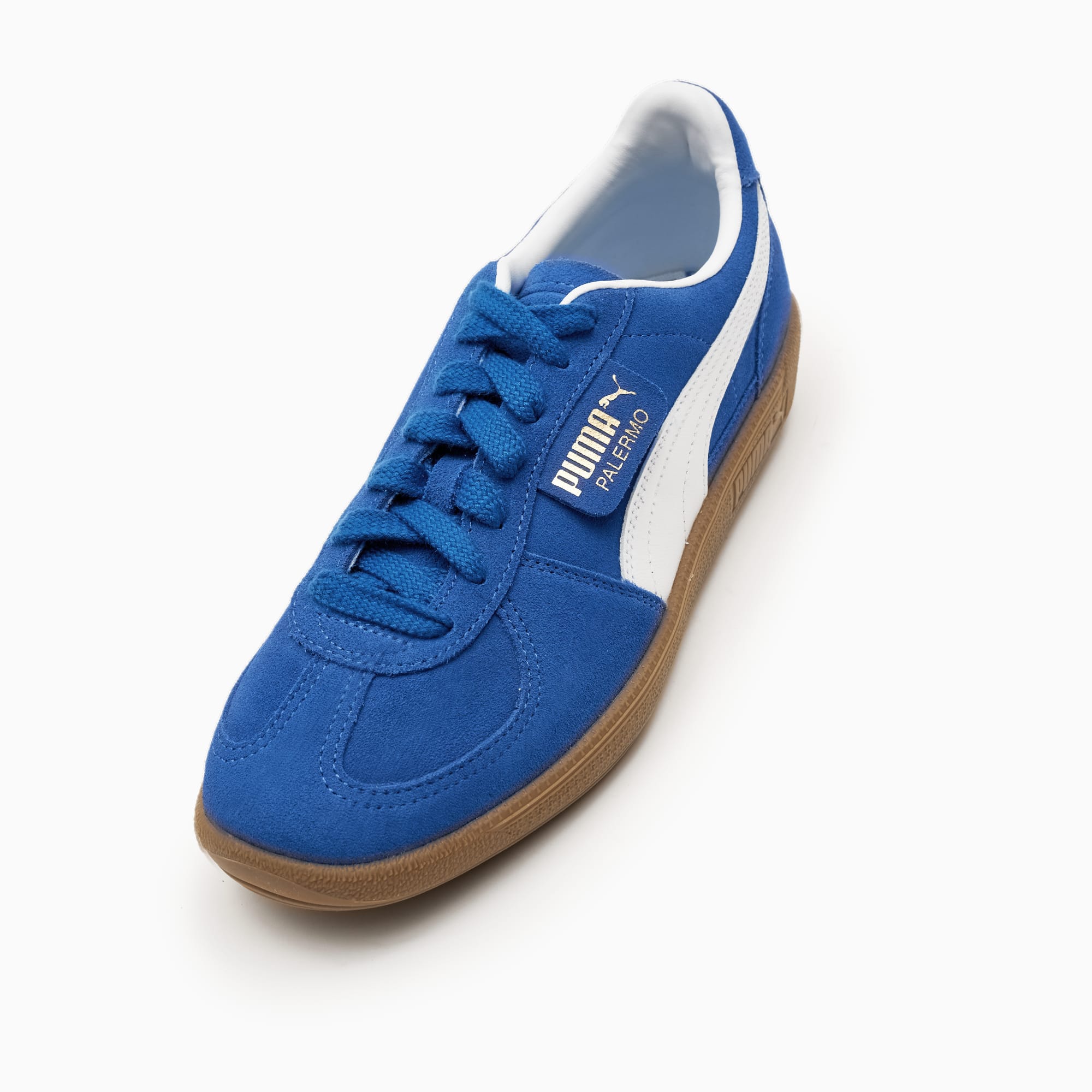 PUMA Palermo Sneakers 396463_07 Cobalt Glaze-PUMA White 6