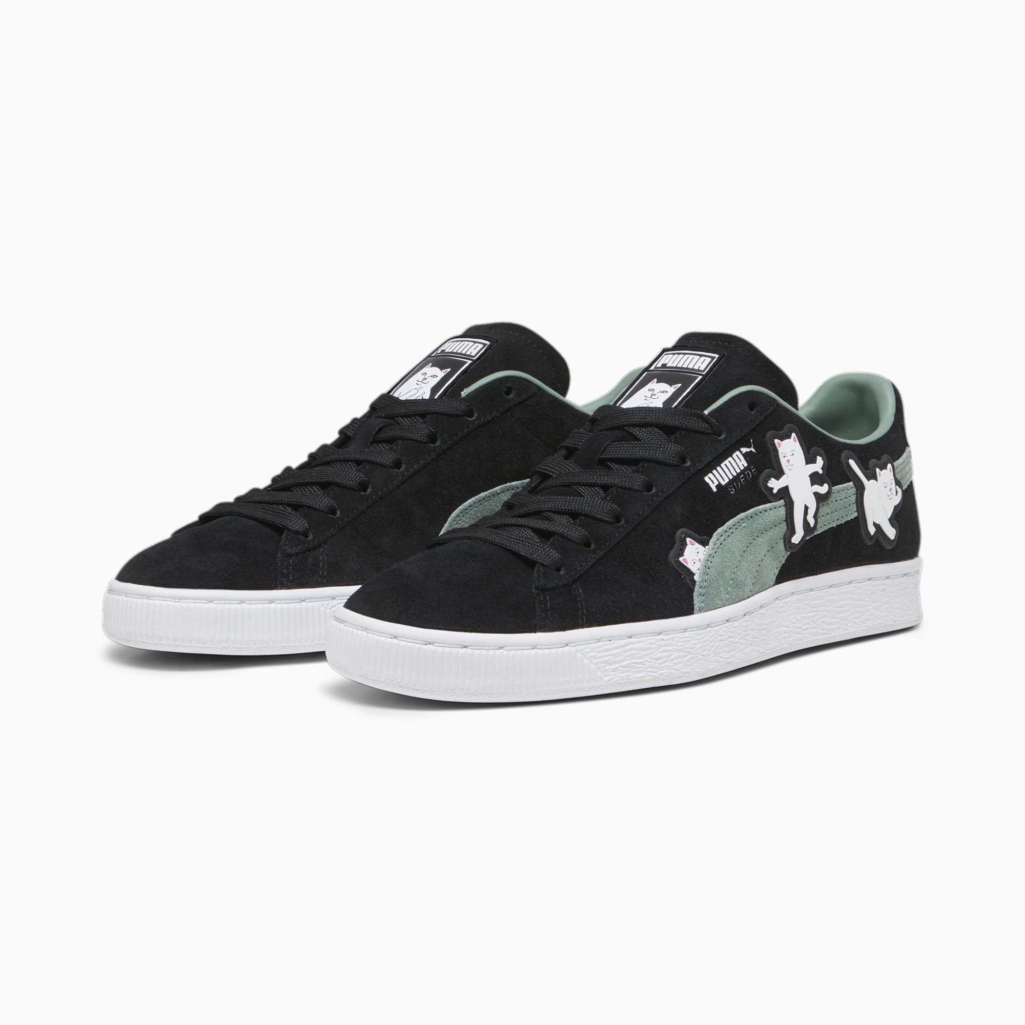 PUMA Suede Black RIPNDIP Sneakers 393872_01 3